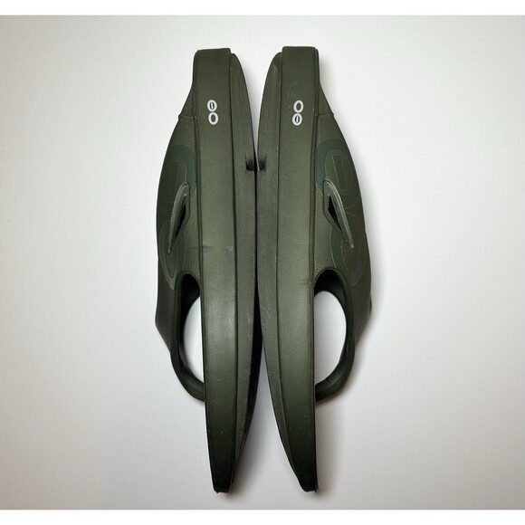 OOFOS Original Forest Green Flip Flop Thong Sandals Unisex Men 13 Women 15 EU 46 - Picture 9 of 11